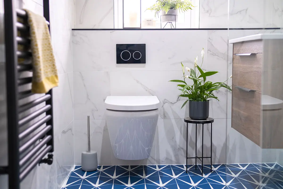 Fresh & Stylish shower room